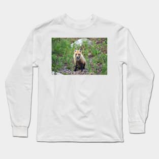 Satisfied Fox Long Sleeve T-Shirt